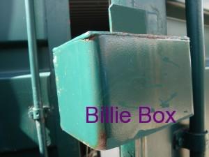 Lock box for shipping containers