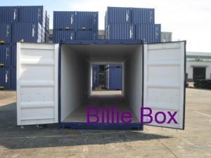 New 40ft Tunnel sea container (double doors on both 8ft ends)