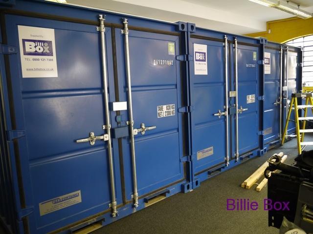 Storage Containers in a room