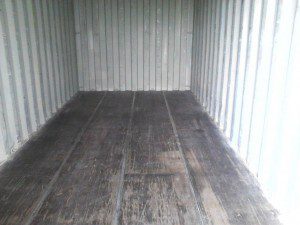 Used 20ft sea container floor
