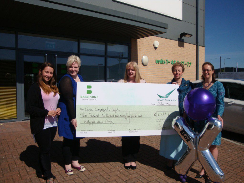 Left to right: Leanne Fowler, Michelle Wootton, Yalsi Amos, Karen Hare & Jane Billing (Billie Box)