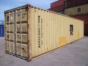 Second hand 40ft shipping container