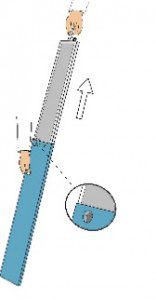 Absorpoles for reducing condensation levels in a shipping container