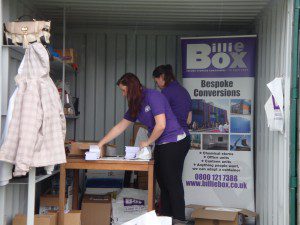 Tori & Jenny helping at the Suffolk Show 2013