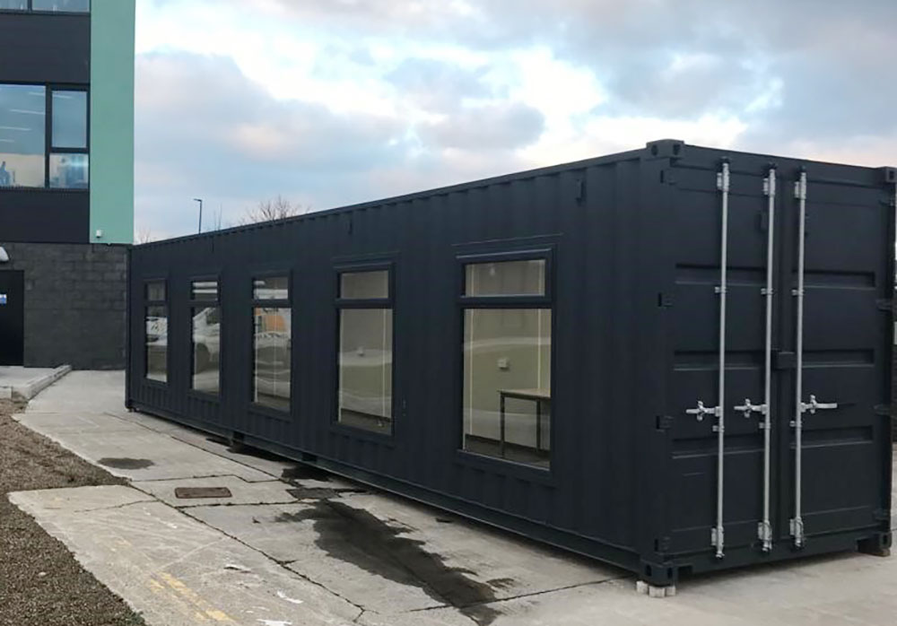 shipping container classroom