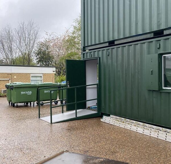 Hospital site accommodation units