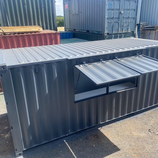 Snack shack for a school